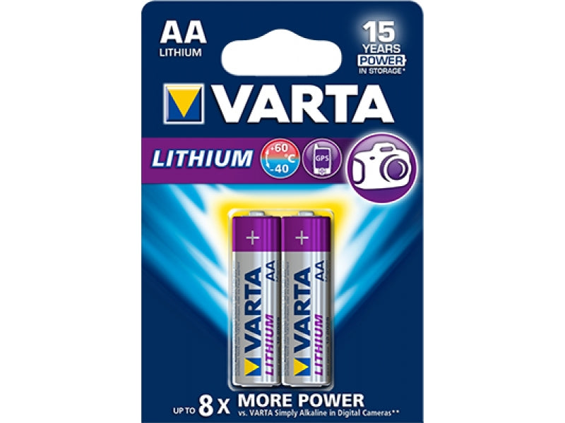 Varta battery lithium AA FR06 1.5V (06106 301 402)