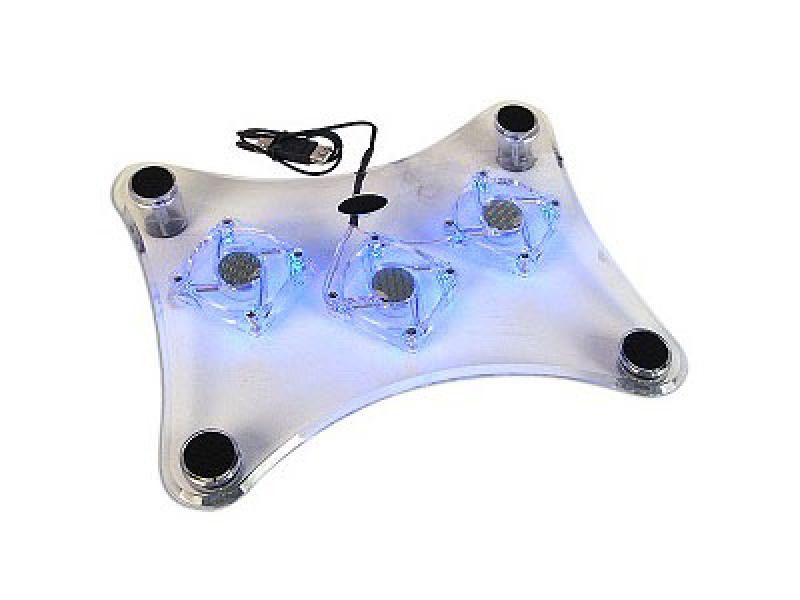 USB Notebook Cooler Cool Pad Crystal