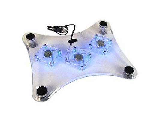 USB Notebook Cooler Cool Pad Crystal