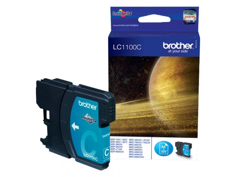 Brother LC LC1100C - Ink Cartridge Original - cyan - 5.5 ml LC1100C