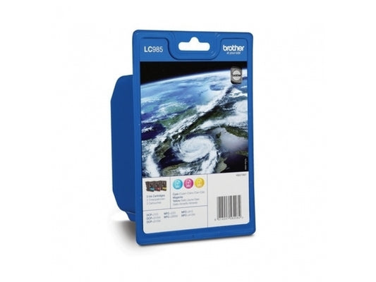 Brother LC 985 Rainbow Pack LC985RBWBPDR | Brother - LC985RBWBPDR
