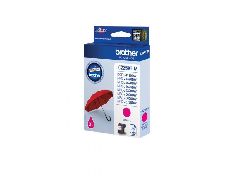 Brother TIN LC-225XLM Magenta LC225XLM