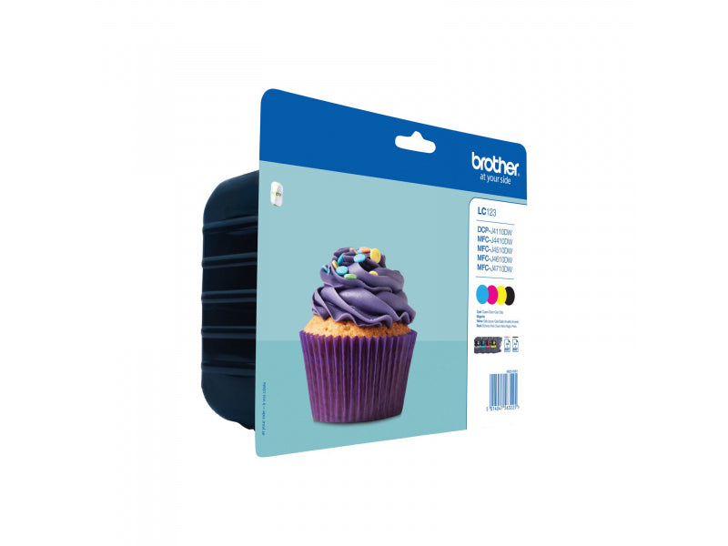 Brother TIN LC-123 Value Pack LC123VALBP