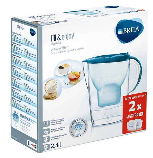 BRITA Marella petrol incl. 2x Maxtra Plus