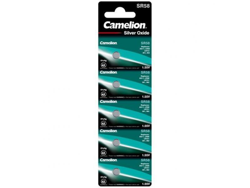Battery Camelion Lithium SR58 Silver Oxid (5 pcs.)