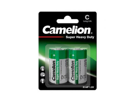 Battery Camelion Super Heavy Duty Grün Baby C LR14 (2 Pcs.)