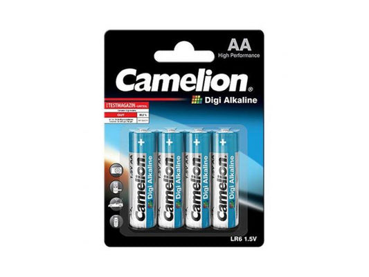 Battery Camelion Digi Alkaline LR6 Mignon AA (4 Pcs.)