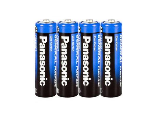 Battery Panasonic Heavy Duty LR6 Mignon AA (4 St.) BULK
