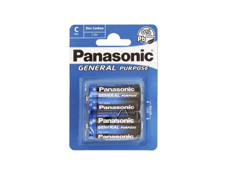 Battery Panasonic General Purpose Baby C LR14 (2 Pcs.)
