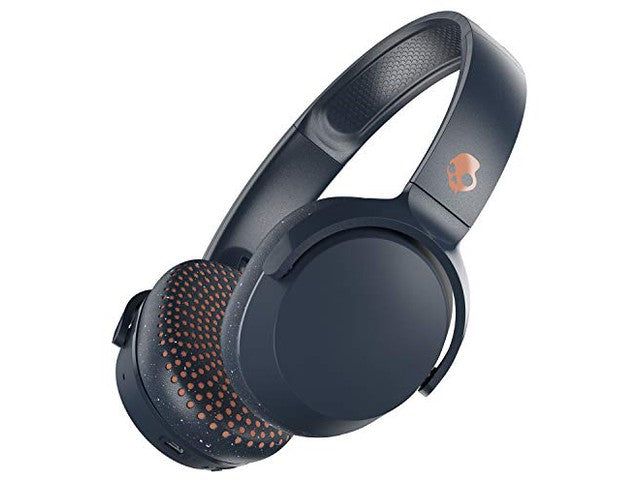 SKULLCANDY Headphone RIFF Bluetooth On-Ear (NAVY/ORANGE)