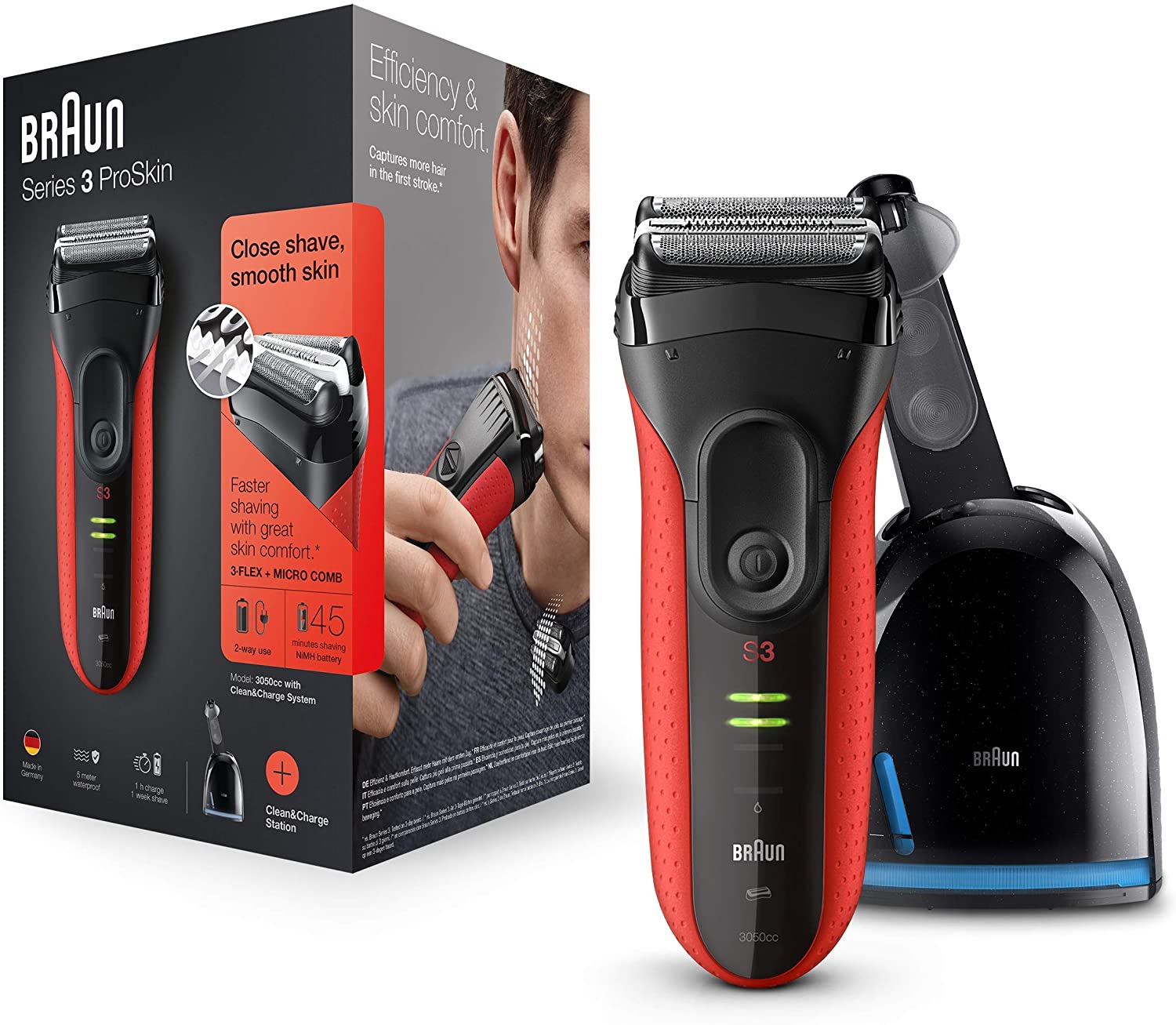 Braun Series 3 ProSkin Shaver 3050cc