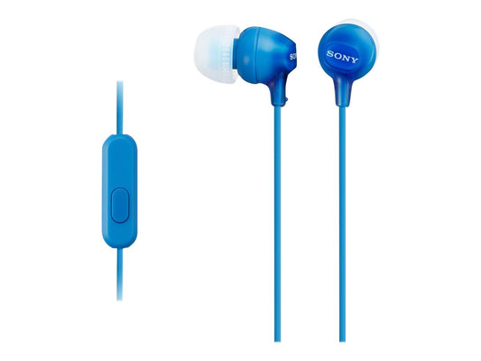 Sony MDR-EX15APLI Earphones with microfone Blau MDREX15APLI.CE7