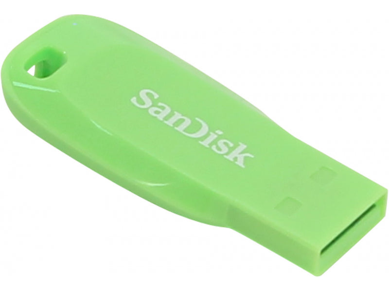 SanDisk Cruzer Blade Electric USB-Stick 32GB Green SDCZ50C-032G-B35GE