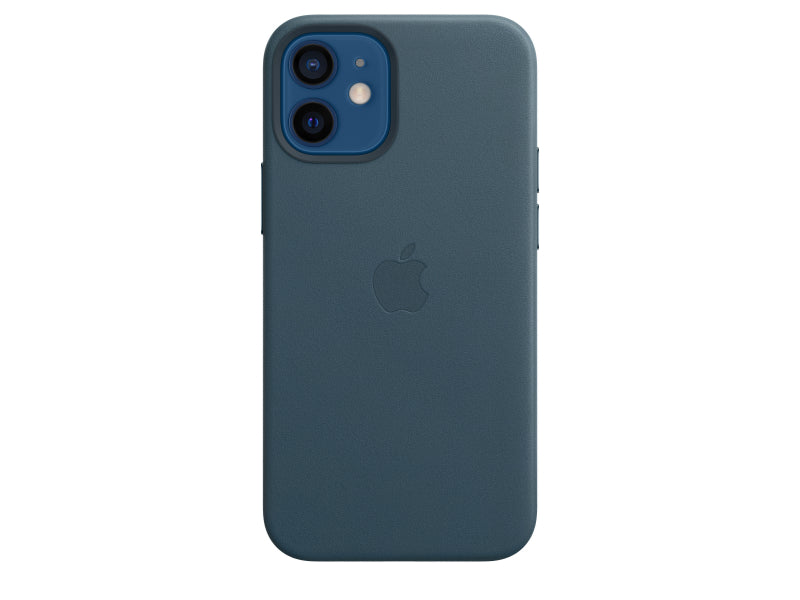 Apple iPhone12 mini Leather Case with MagSafe - Baltic Blue - MHK83ZM/A