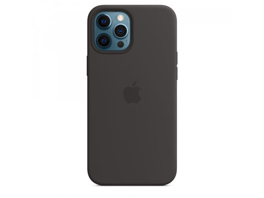 Apple iPhone 12 Pro Max Silicone Case with MagSafe - Black - MHLG3ZM/A