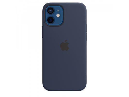 Apple iPhone 12 mini Silicone Case with MagSafe - Deep Navy - MHKU3ZM/A