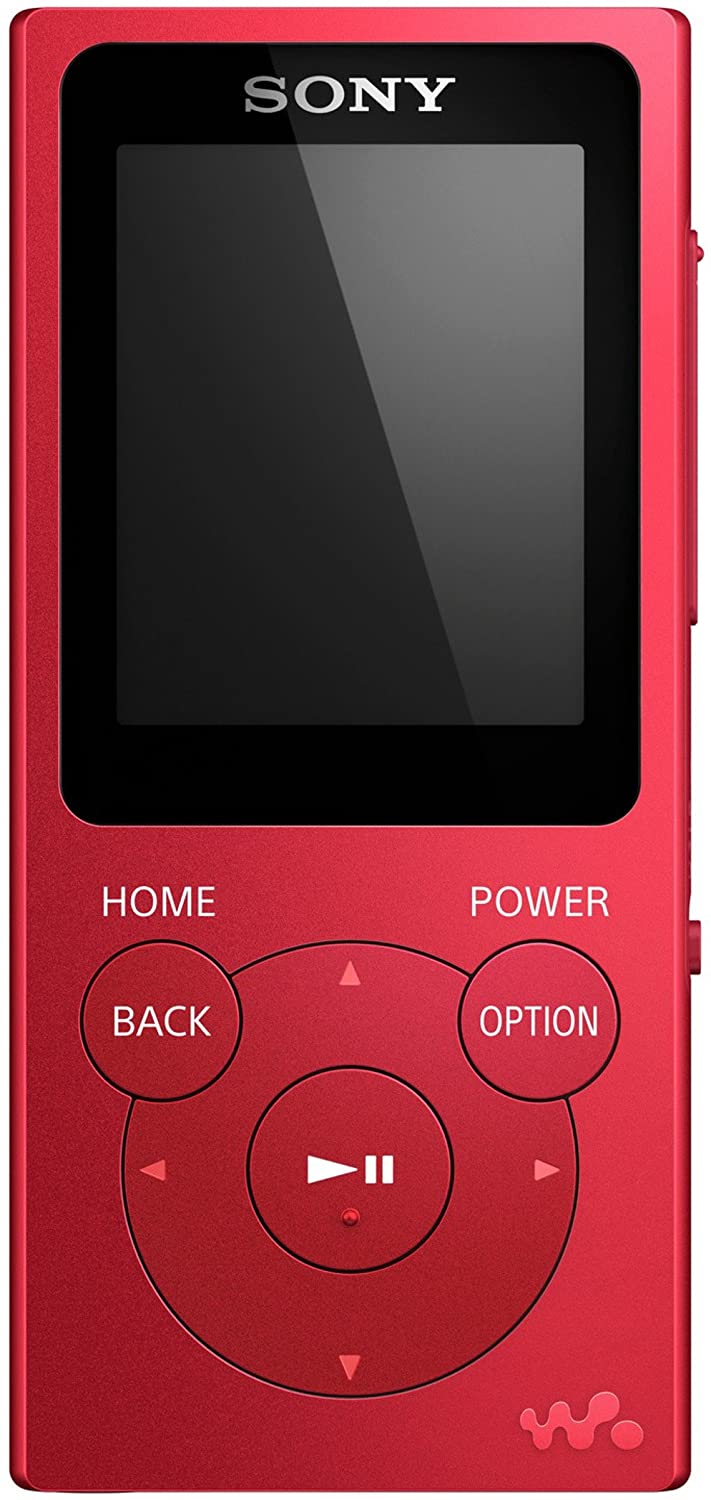 Sony Walkman MP3 Player with FM Radio. 8 GB - Red - NWE394R.CEW