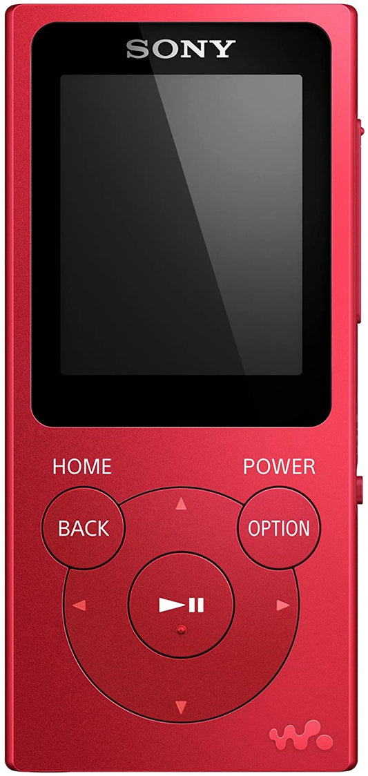 Sony Walkman MP3 Player with FM Radio. 8 GB - Red - NWE394R.CEW