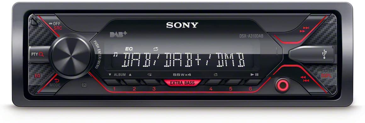 Sony Radio Media Receiver with USB - DSXA310DAB.EUR