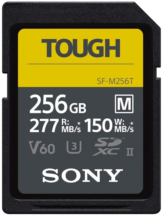 Sony SDXC M Tough series 256GB UHS-II Class 10 U3 V60 - SFM256T