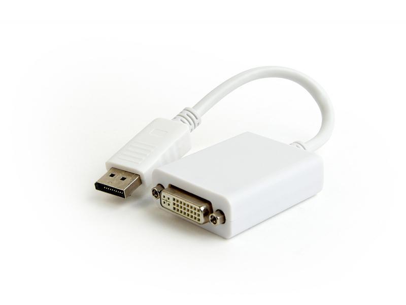 CableXpert DisplayPort auf DVI Adapter A-DPM-DVIF-03-W