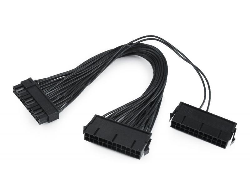 CableXpert Dual 24-poliges internes PC-Verlängerungskabel 0.3 m CC-PSU24-01