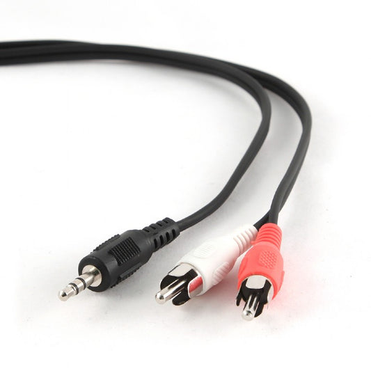CableXpert 3.5 mm stereo to RCA plug cable 5 m CCA-458-5M