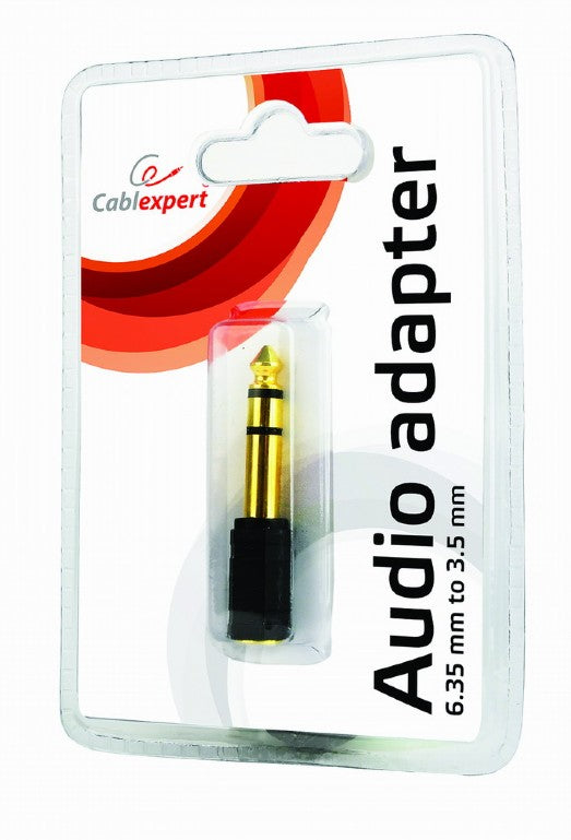 CableXpert 6.35 mm bis 3.5 mm Audioadapterstecker A-6.35M-3.5F