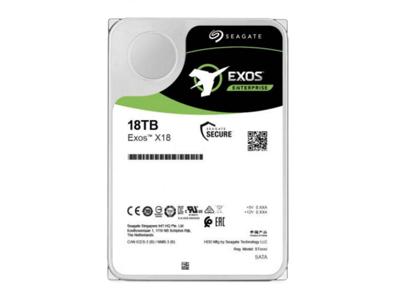Seagate Enterprise ST18000NM004J - 3.5inch - 18000 GB - 7200 RPM ST18000NM004J