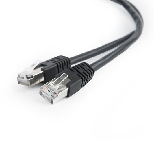 CableXpert FTP Cat5e Patch Kabel black 1m PP22-1M/BK