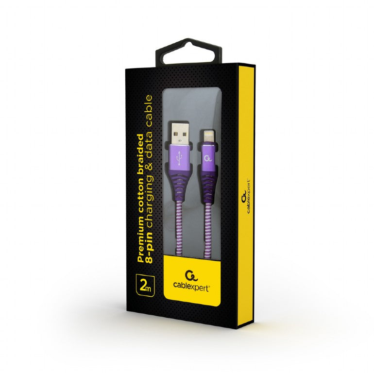 CableXpert 8-Pin Kabel 2m CC-USB2B-AMLM-2M-PW