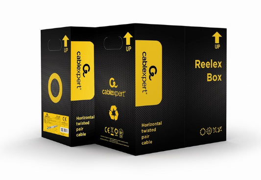 CableXpert CAT5e FTP LAN cable (CCA) solid 305m FPC-5004E-SOL