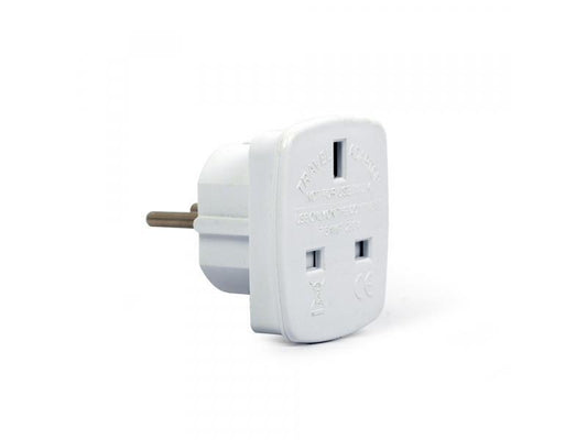 CableXpert AC Reiseadapter UK Stecker auf EU Stecker A-AC-UKEU-001