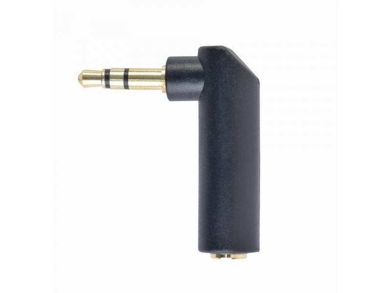 CableXpert 3.5-mm-Stereo-Audio-Winkeladapter 90 ° A-3.5M-3.5FL