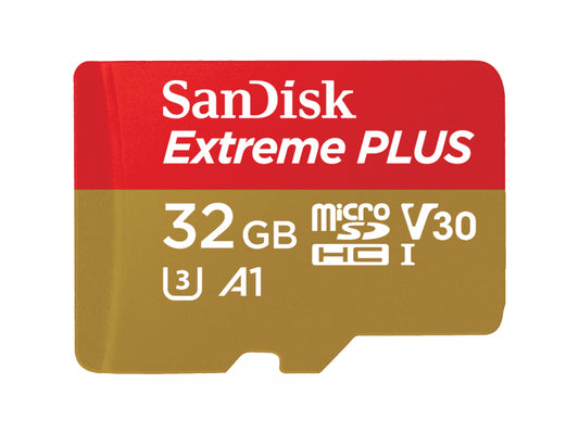 SanDisk microSDHC 100MB A1 32GB Extreme Plus SDSQXBG-032G-GN6MA