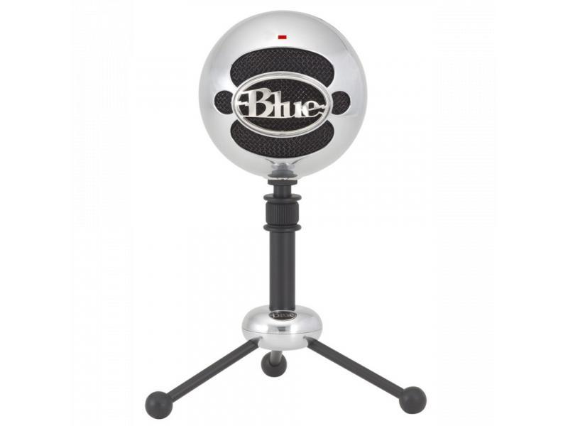 Blue - Microphone Snowball Brushed Aluminium - 988-000175 - PC