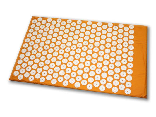 Shanti Acupressure Carpet / Nail mat (65 x 41 cm. Orange)