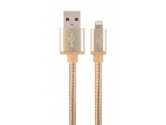 Cablexpert 1.8 m - USB A - Lightning - Gold CCB-MUSB2B-AMLM-6-G