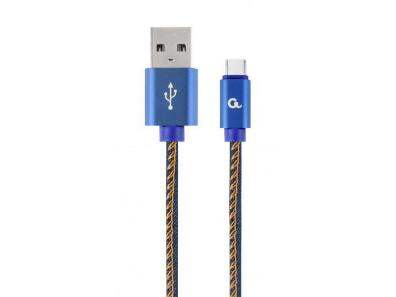 CableXpert 1m USB A - USB C - USB 2.0 480 Mbit/s Blau CC-USB2J-AMCM-1M-BL