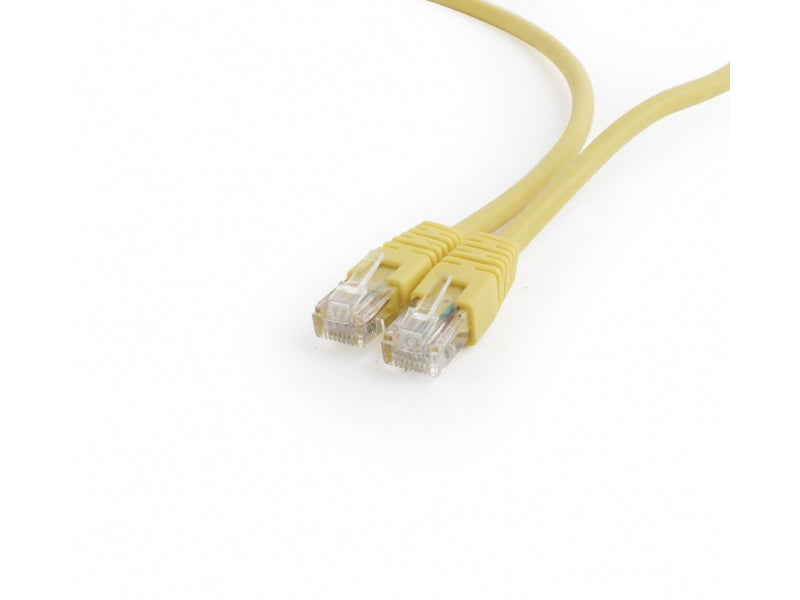 CableXpert 1 m - Cat6 - U/UTP (UTP) - RJ-45 - RJ-45 - Yellow PP6U-1M/Y