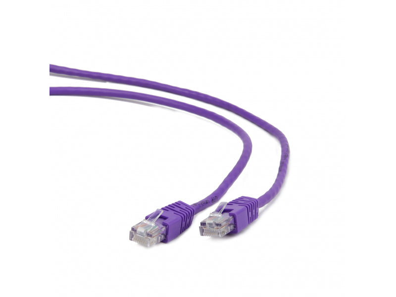 CableXpert 2 m - Cat5e - U/UTP (UTP) - RJ-45 - RJ-45 - Purple PP12-2M/V