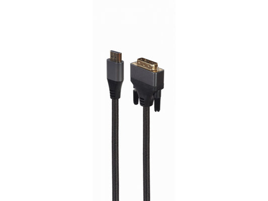 CableXpert HDMI to DVI cable Premium 1.8 m - CC-HDMI-DVI-4K-6
