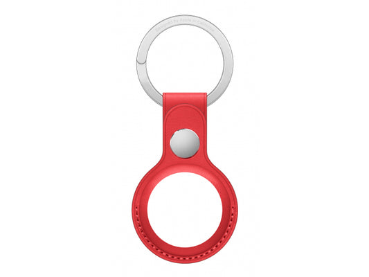 Apple AirTag Leather Key Ring - (PRODUCT)RED MK103ZM/A