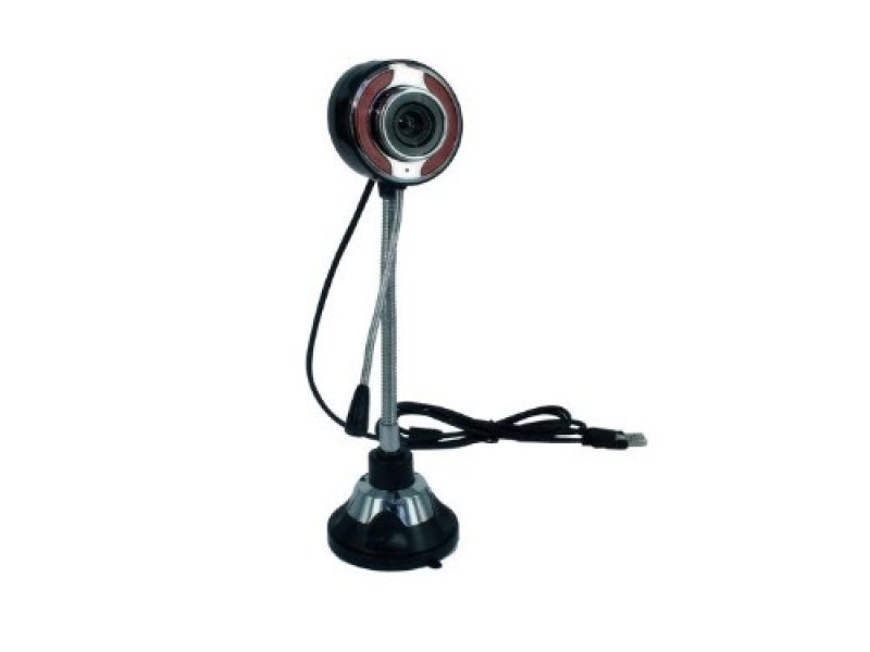 Webcam Digital USB PC-Camera 30FPS Driverless (Black)