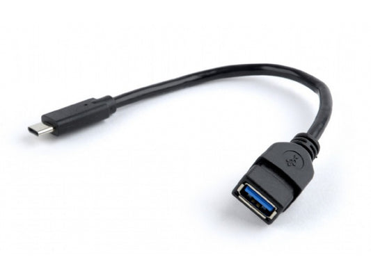 CableXpert 0.2 m - USB Type-C - USB Type-A - Black A-OTG-CMAF3-01