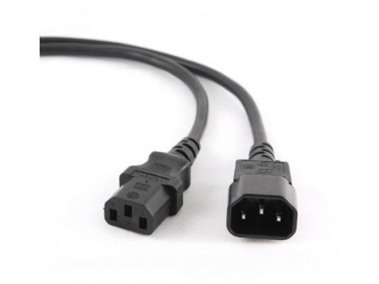CableXpert C14 coupler - C14 coupler - Black PC-189