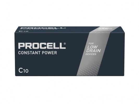 Battery Duracell PROCELL Constant Baby. C. LR14. 1.5V (10-Pack)