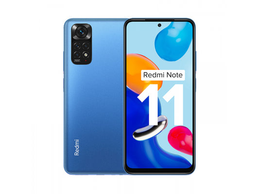 Xiaomi Redmi Note 11 - Cellphone - 128 GB - Blue MZB0AO3EU