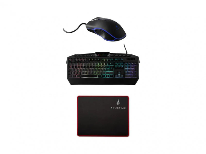 Verbatim SureFire Kingpin Gaming Combo 48825-482 (Keyboard Mouse Mousepad)