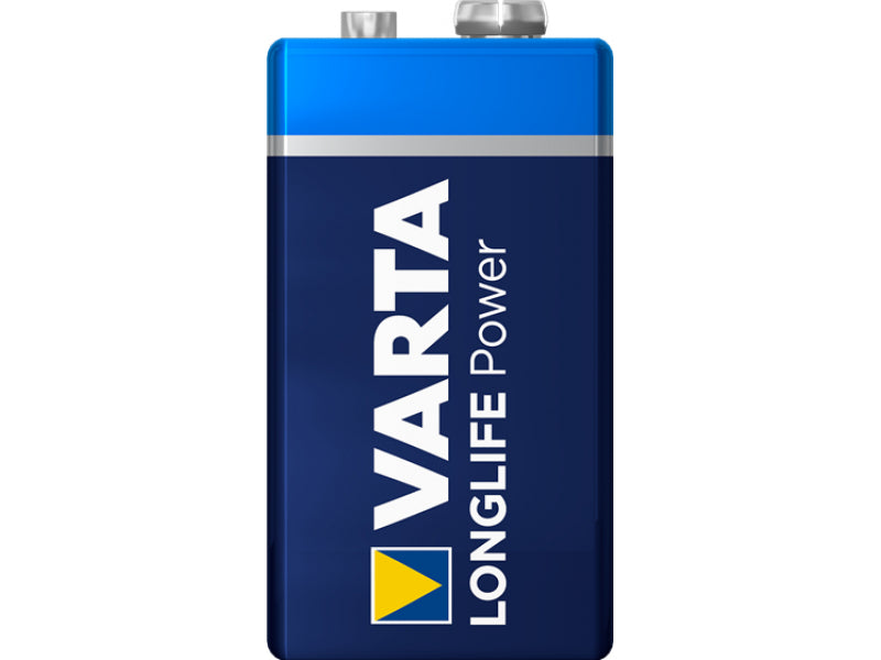 Varta Battery Alkaline. E-Block. 6LR61. 9V Longlife Power. Blister (2-Pack)